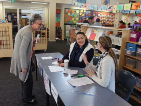 Locals get their name checked off before voting