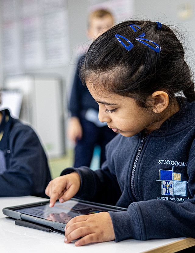 Enrolment at St Monicas Primary North Parramatta