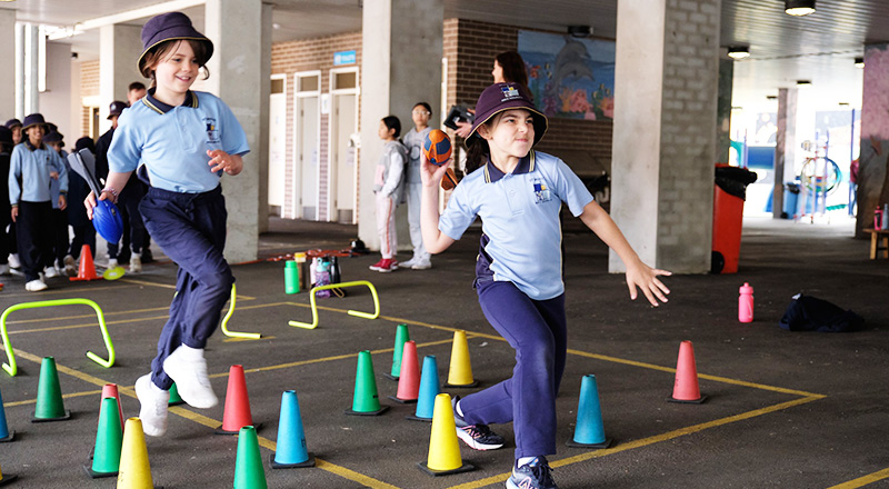 Sheltered Playground at St Monicas Primary North Parramatta