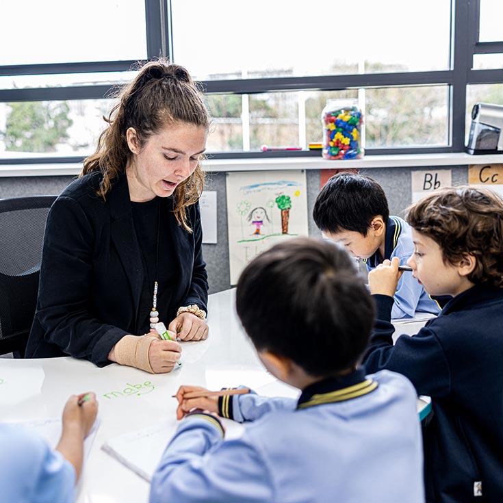 Teaching excellence at St Monica's Primary North Parramatta